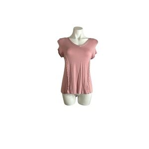 Knox Rose Dusty Pink Tunic Top
